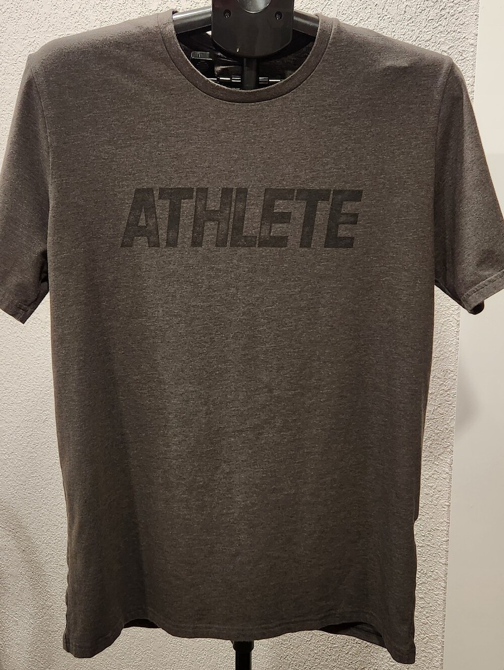 Athlete Graphic Men's T‑Shirt - Charcoal - Medium